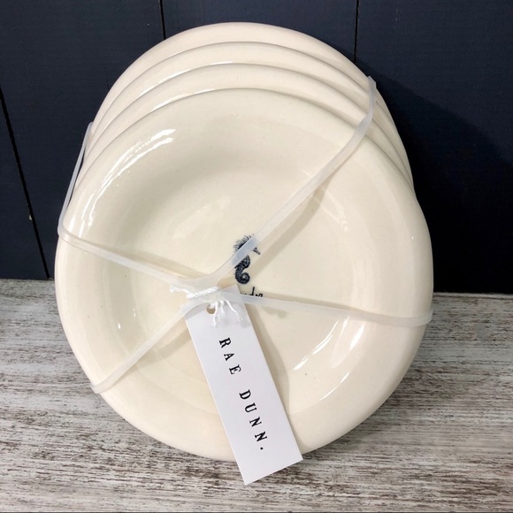Rae Dunn Other - Rae Dunn Small Plates Nautical Seaside Theme